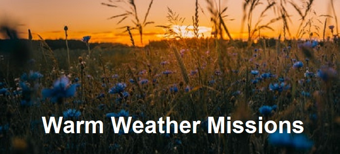 Spiritual Tips for Warm Weather Missions
